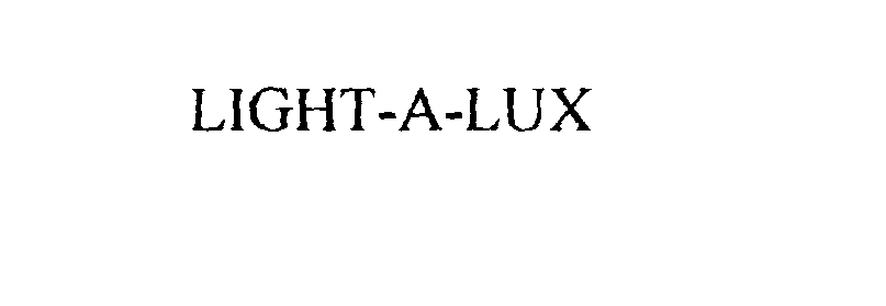  LIGHT-A-LUX