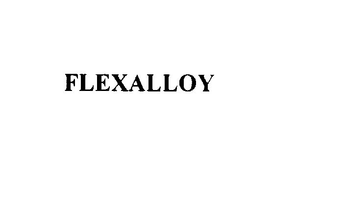  FLEXALLOY