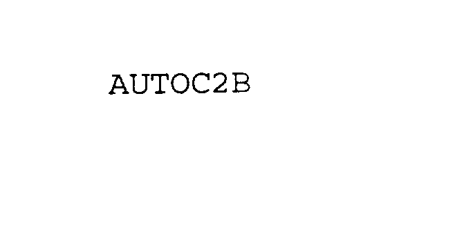  AUTOC2B