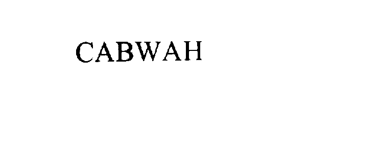  CABWAH