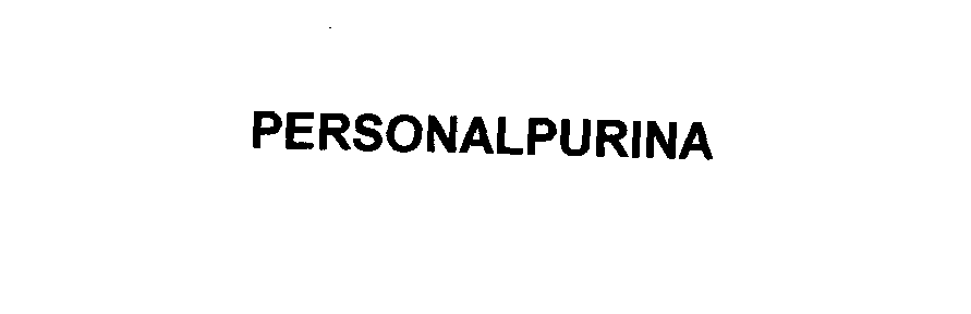Trademark Logo PERSONALPURINA