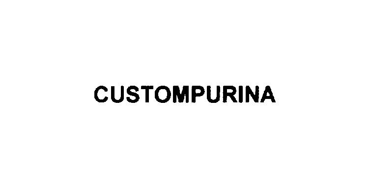 Trademark Logo CUSTOMPURINA