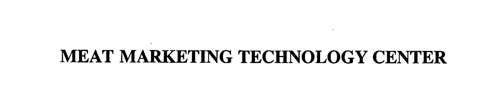 Trademark Logo MEAT MARKETING TECHNOLOGY CENTER