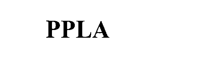 Trademark Logo PPLA