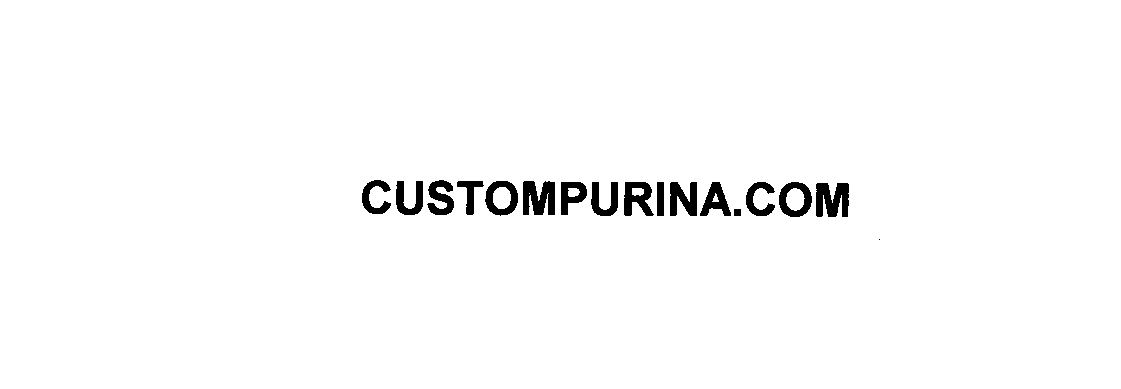 Trademark Logo CUSTOMPURINA.COM