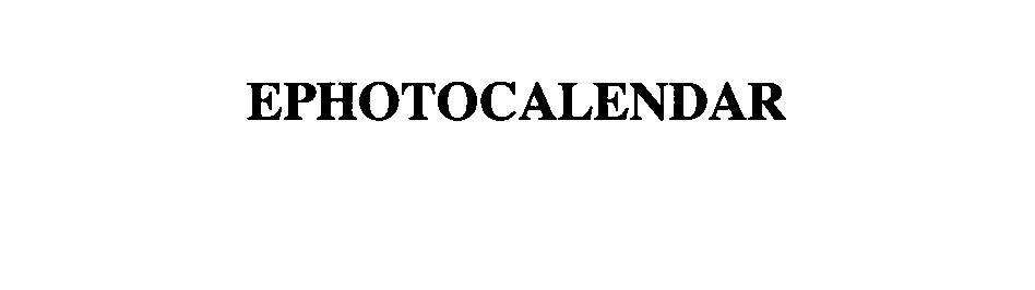 Trademark Logo EPHOTOCALENDAR