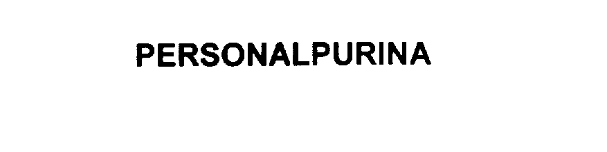 Trademark Logo PERSONALPURINA