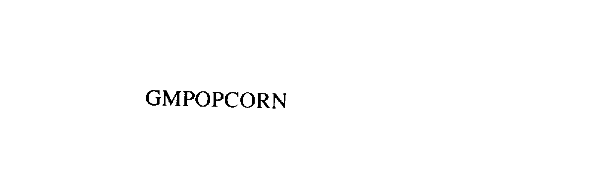 Trademark Logo GMPOPCORN