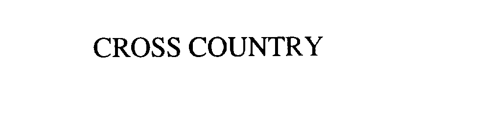 CROSS COUNTRY