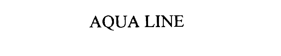 Trademark Logo AQUA LINE