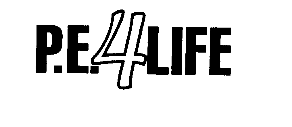 Trademark Logo P.E. 4 LIFE
