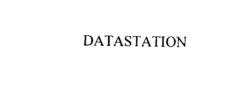Trademark Logo DATASTATION