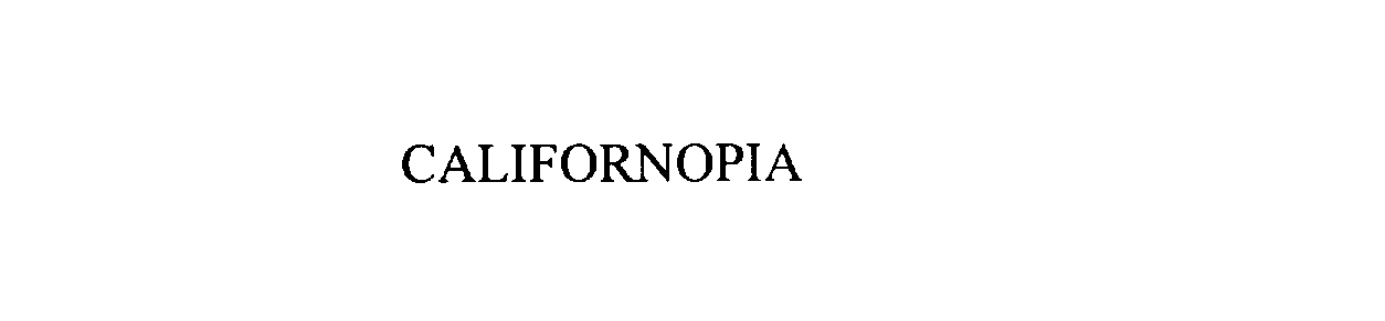 CALIFORNOPIA