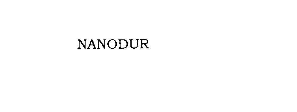  NANODUR