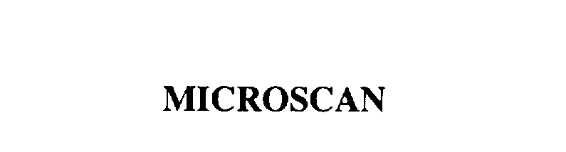 Trademark Logo MICROSCAN