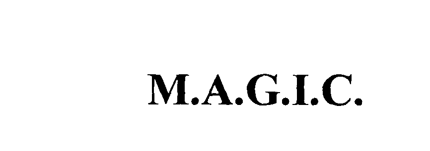 Trademark Logo M.A.G.I.C.