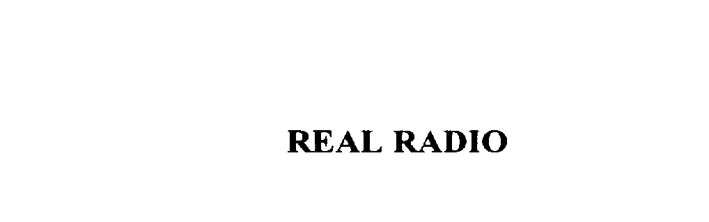Trademark Logo REAL RADIO