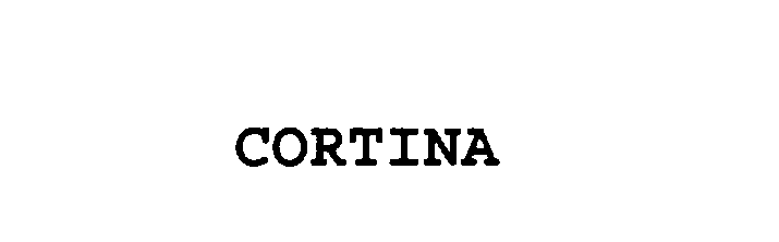 Trademark Logo CORTINA