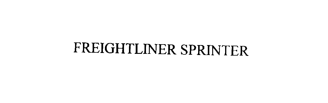 FREIGHTLINER SPRINTER