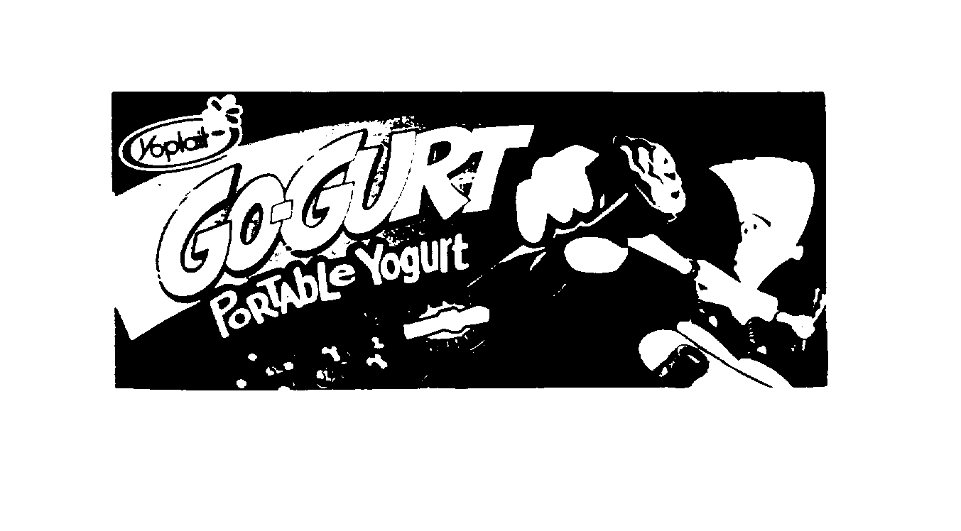  YOPLAIT- GO-GURT PORTABLE YOGURT &amp; DEVICE