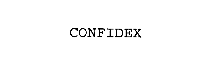 CONFIDEX
