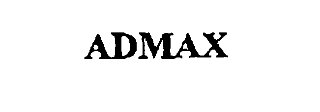 Trademark Logo ADMAX