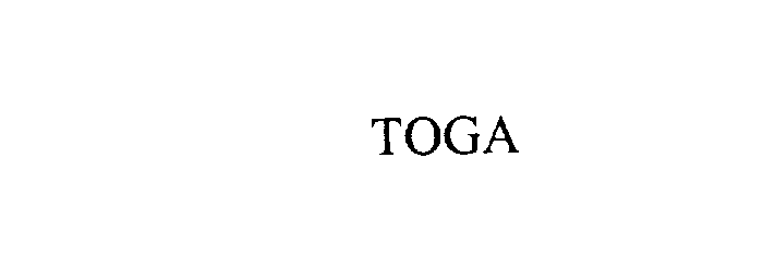 Trademark Logo TOGA