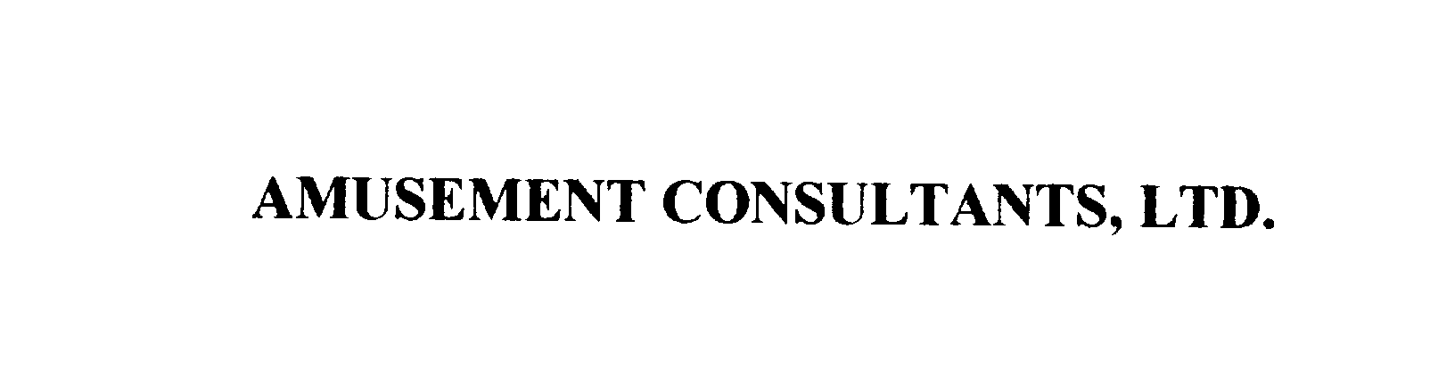 Trademark Logo AMUSEMENT CONSULTANTS, LTD.
