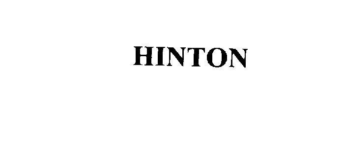  HINTON