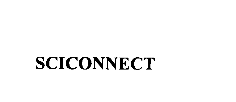 Trademark Logo SCICONNECT