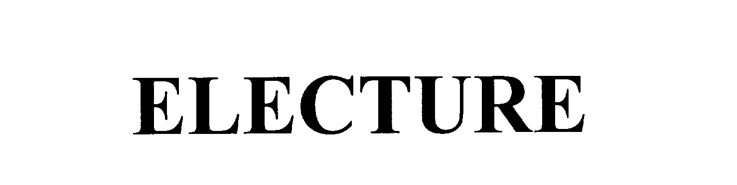 Trademark Logo ELECTURE