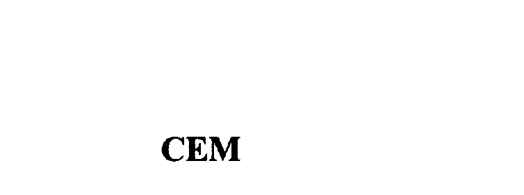 Trademark Logo CEM