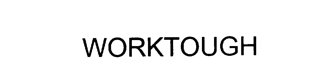 Trademark Logo WORKTOUGH