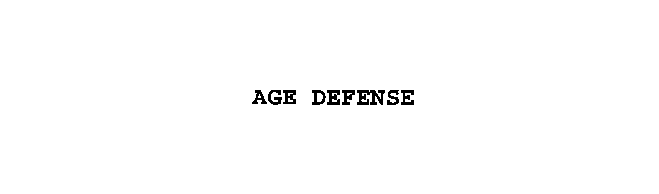  AGE DEFENSE