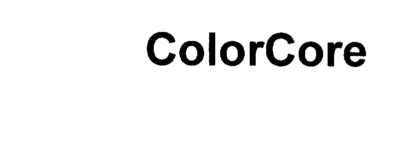 Trademark Logo COLORCORE