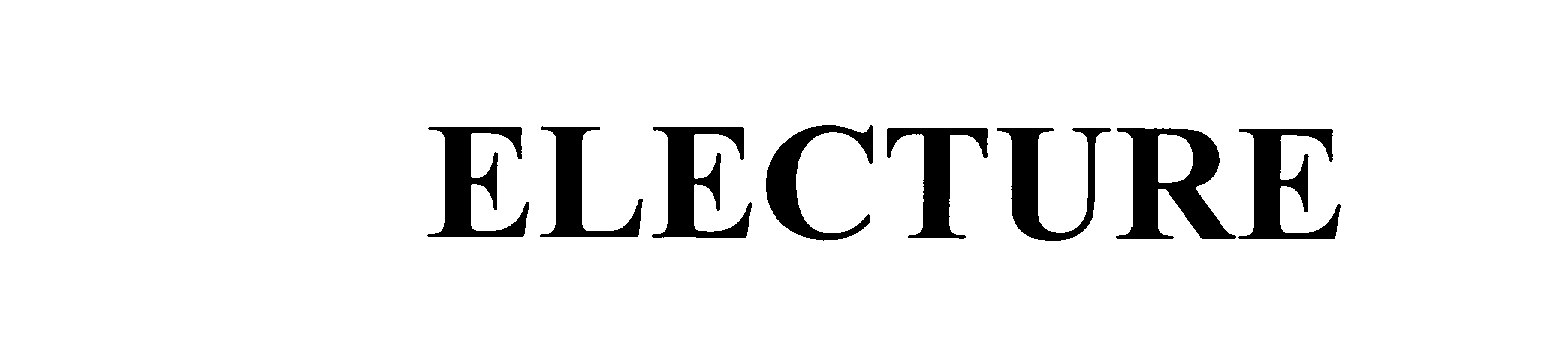 Trademark Logo ELECTURE