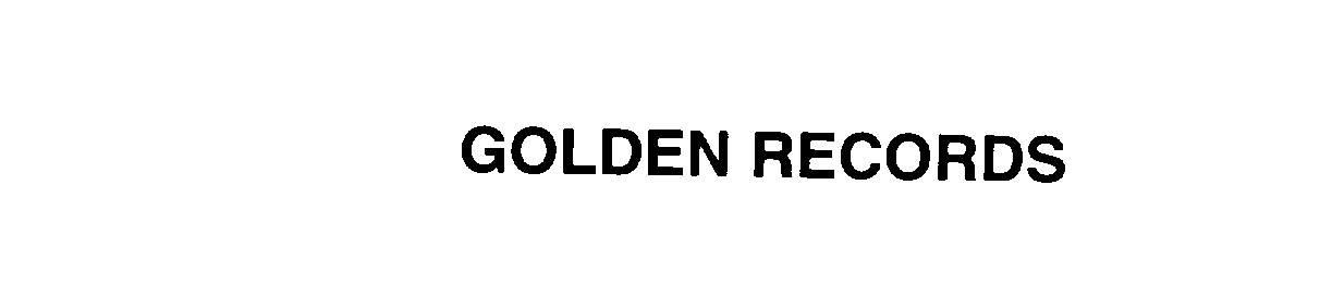 GOLDEN RECORDS