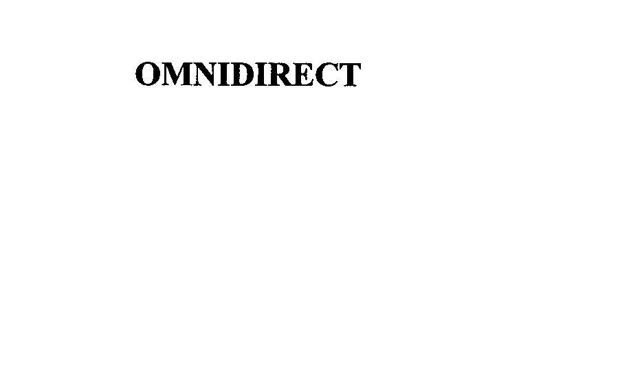 Trademark Logo OMNIDIRECT