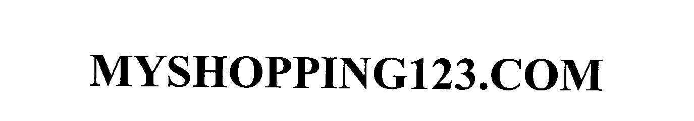 Trademark Logo MYSHOPPING123.COM