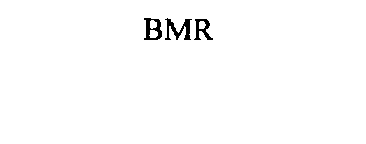 Trademark Logo BMR