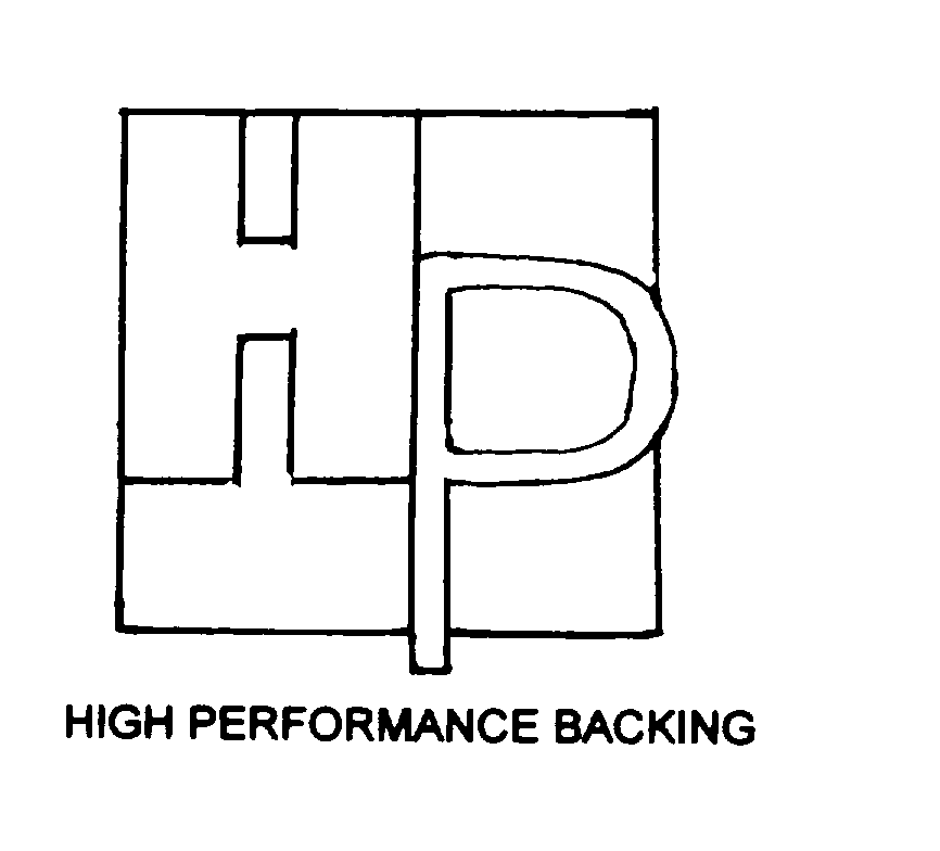  HP HIGH PERFORMANCE BACKING