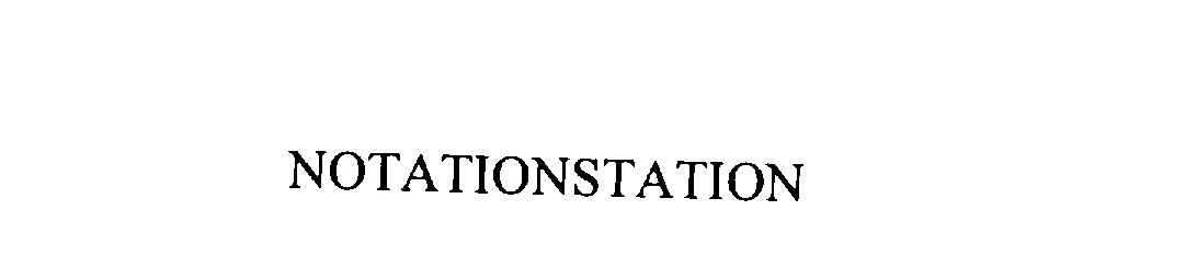  NOTATIONSTATION