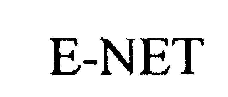 Trademark Logo E-NET