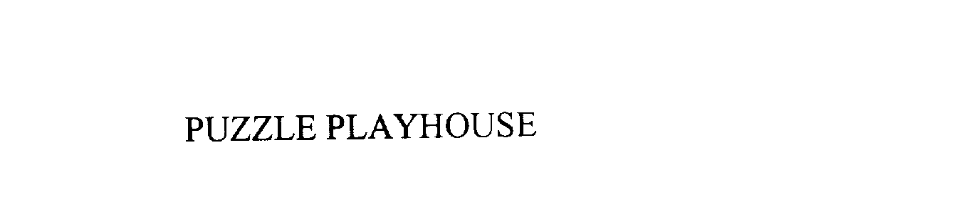 Trademark Logo PUZZLE PLAYHOUSE