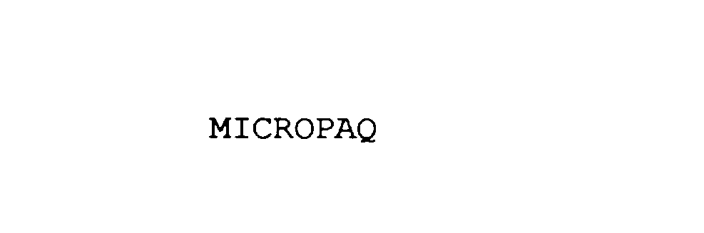  MICROPAQ