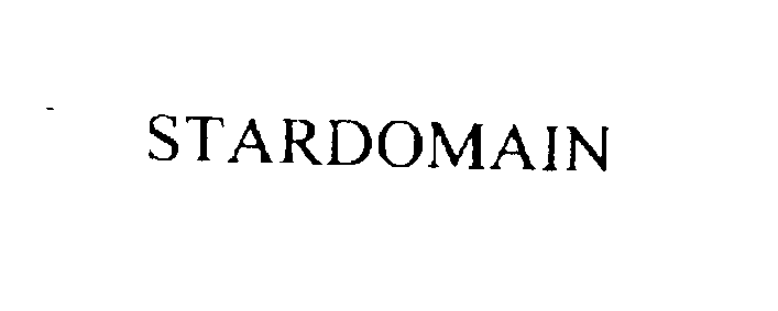 Trademark Logo STAR DOMAIN