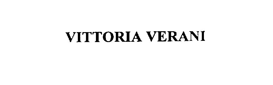  VITTORIA VERANI