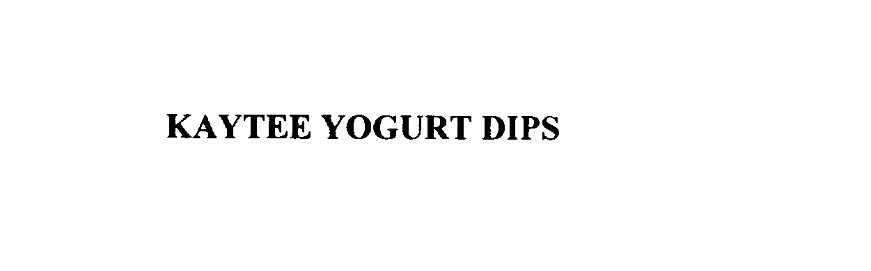  KAYTEE YOGURT DIPS