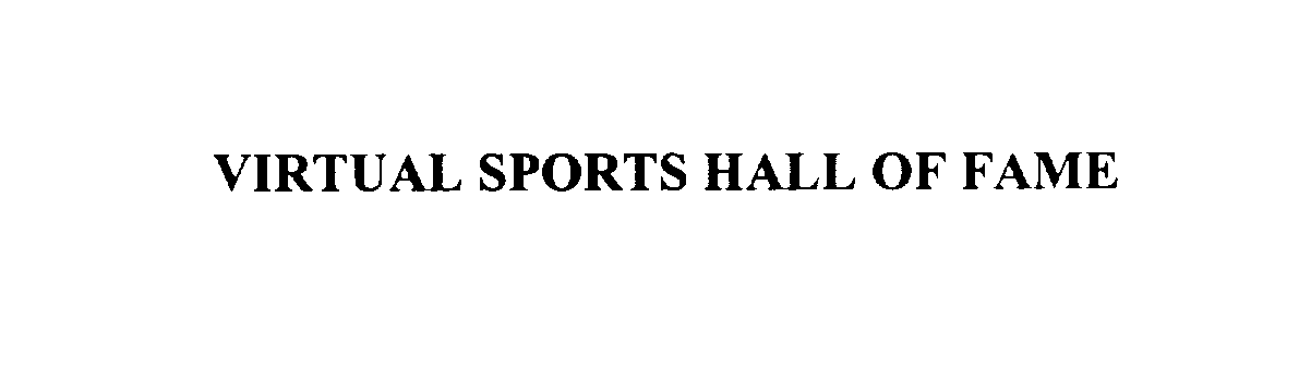  VIRTUAL SPORTS HALL OF FAME