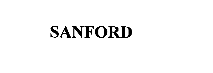 Trademark Logo SANFORD